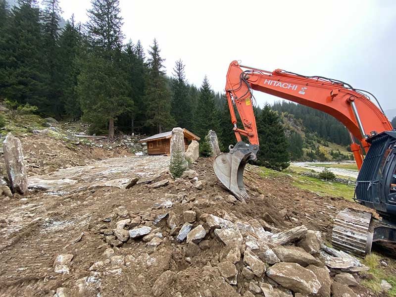 Erdbau in Gerlos im Zillertal