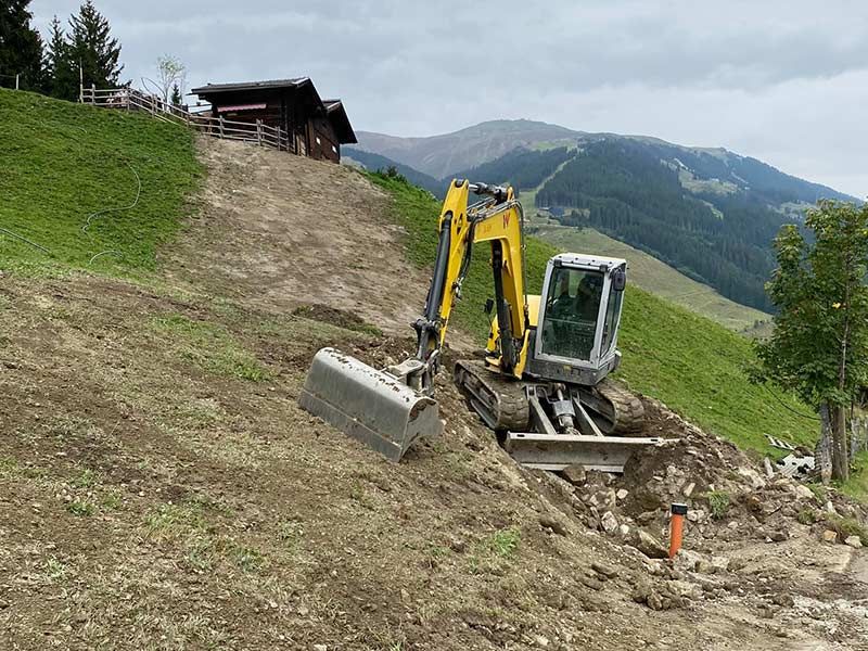 Leihgeräte und Baumaschinen aus Gerlos, Zillertal